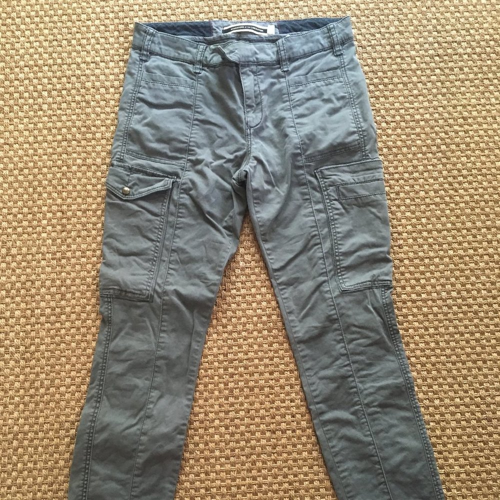 Anthropologie Slim Fit Cargo Style Pants